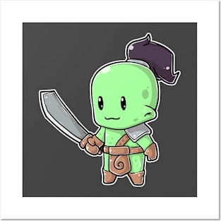 Chibi Orc Posters and Art